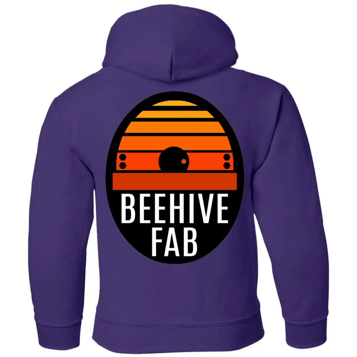 BeehiveFAB 2-sided print G185B Gildan Youth Pullover Hoodie