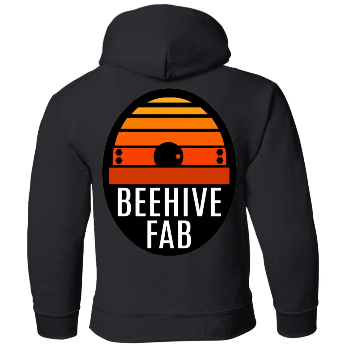 BeehiveFAB 2-sided print G185B Gildan Youth Pullover Hoodie