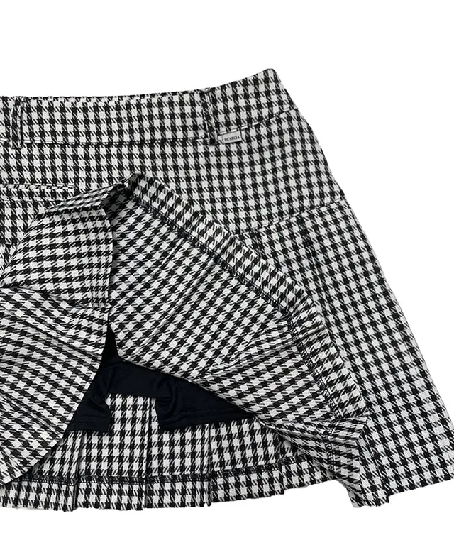 BENECIA 12 Avenue Check Culottes - Black