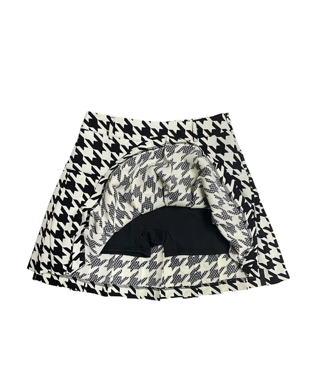 BENECIA 12 Big Hound Check Skirt - Check