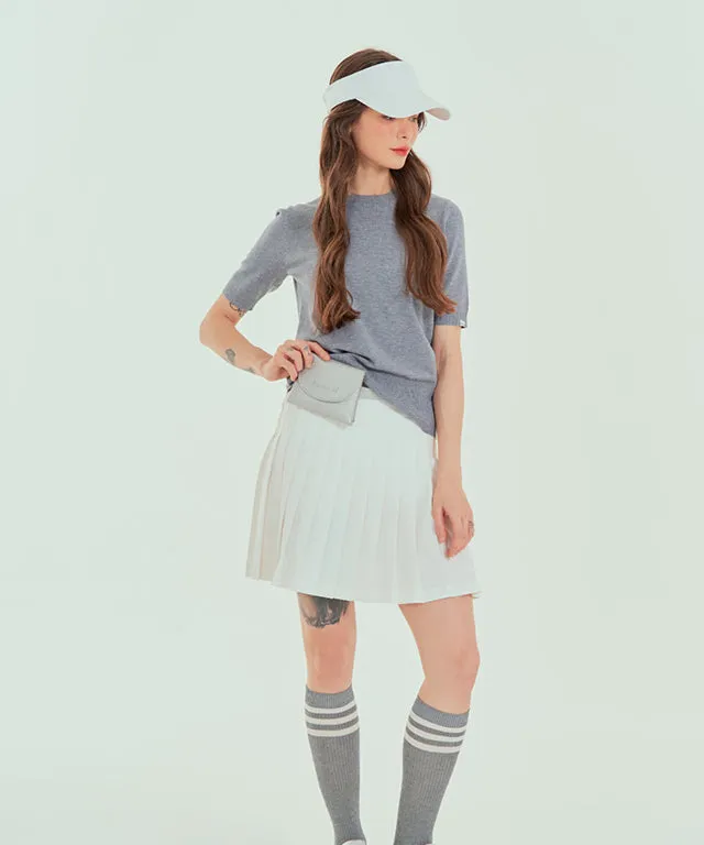 BENECIA 12 Cera Skirt- Ivory