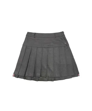 BENECIA 12  Classic Skirt With Quilting - Gray
