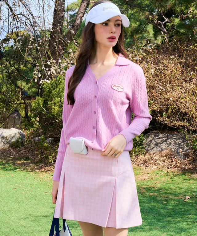 BENECIA 12 Jacquard Culotte A - Pink