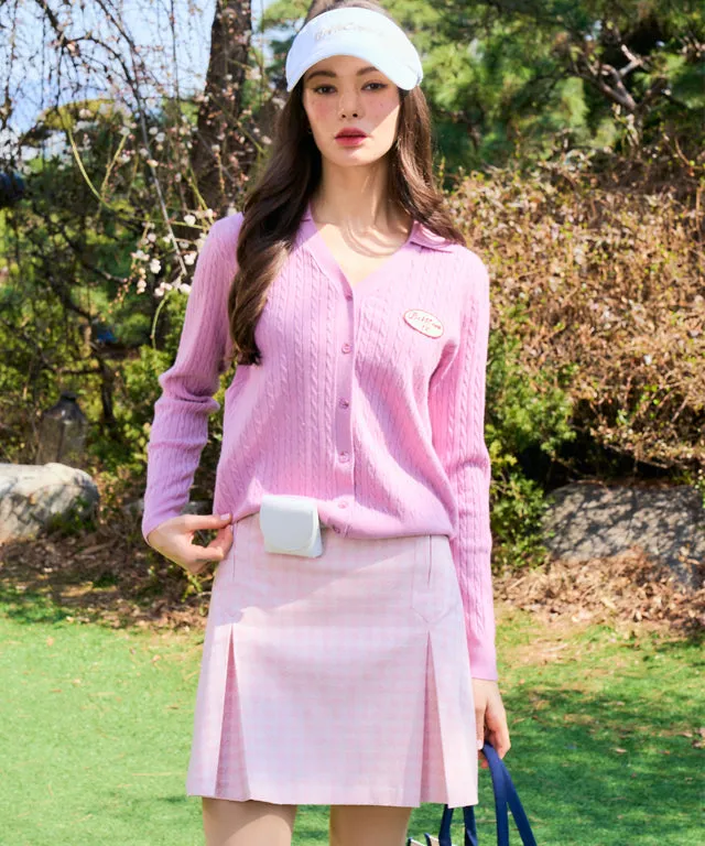 BENECIA 12 Jacquard Culotte A - Pink