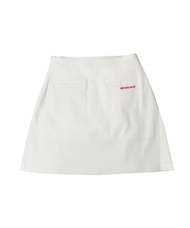 BENECIA 12 Jacquard Culotte A - White