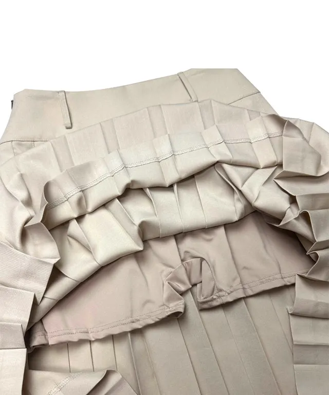 BENECIA 12 Sera Long Skirt [Total Length 65cm] - Beige