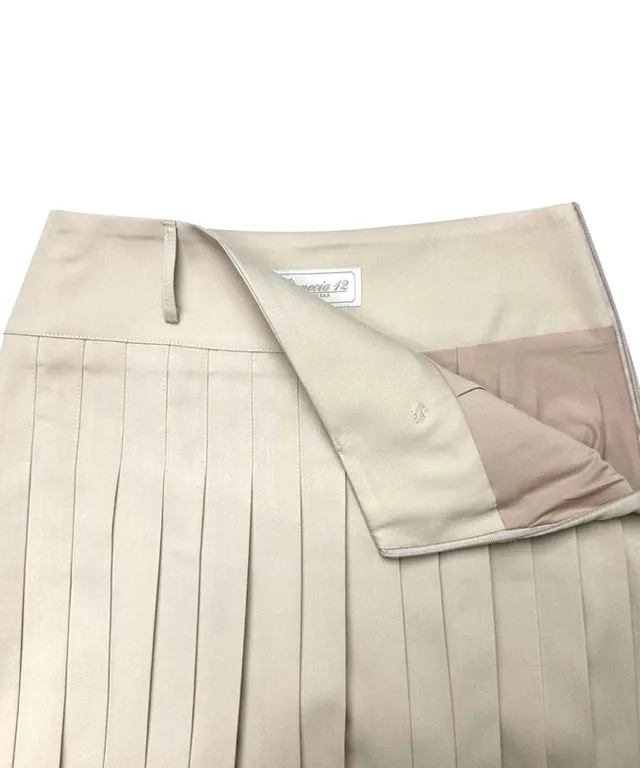 BENECIA 12 Sera Long Skirt [Total Length 65cm] - Beige