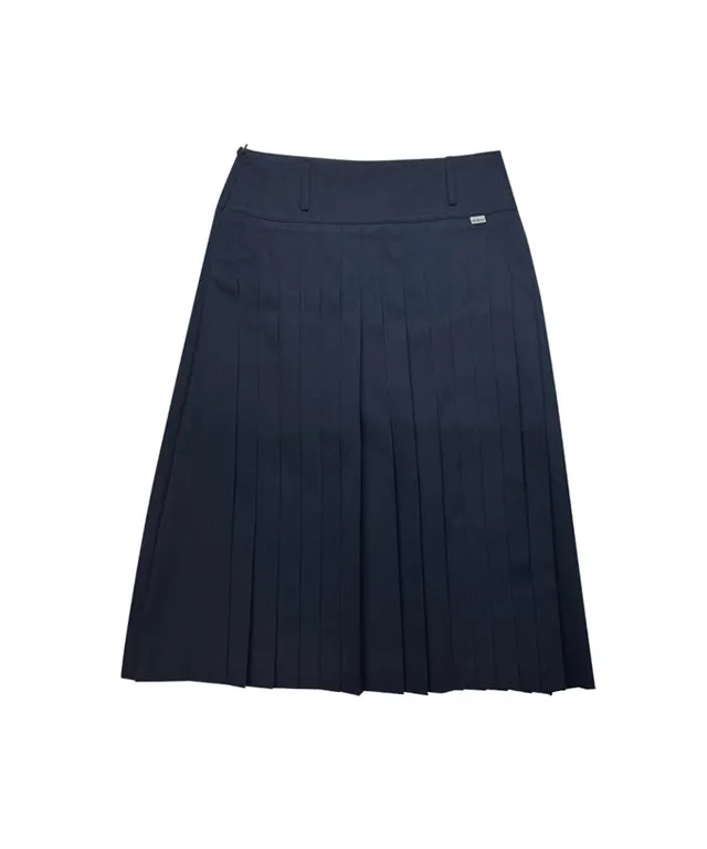 BENECIA 12 Sera Long Skirt [Total Length 65cm] - Navy