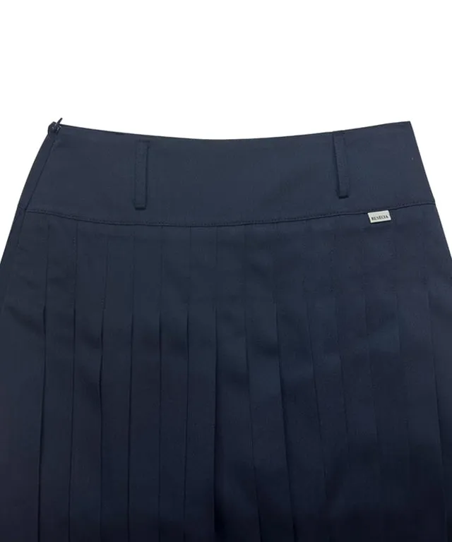 BENECIA 12 Sera Long Skirt [Total Length 65cm] - Navy