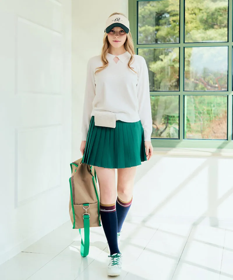 BENECIA 12 Solid Culottes - Green