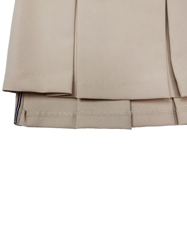 BENECIA 12 Wide Pleated - Beige