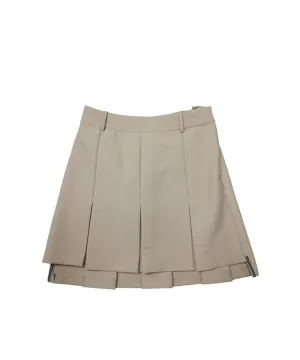 BENECIA 12 Wide Pleated - Beige