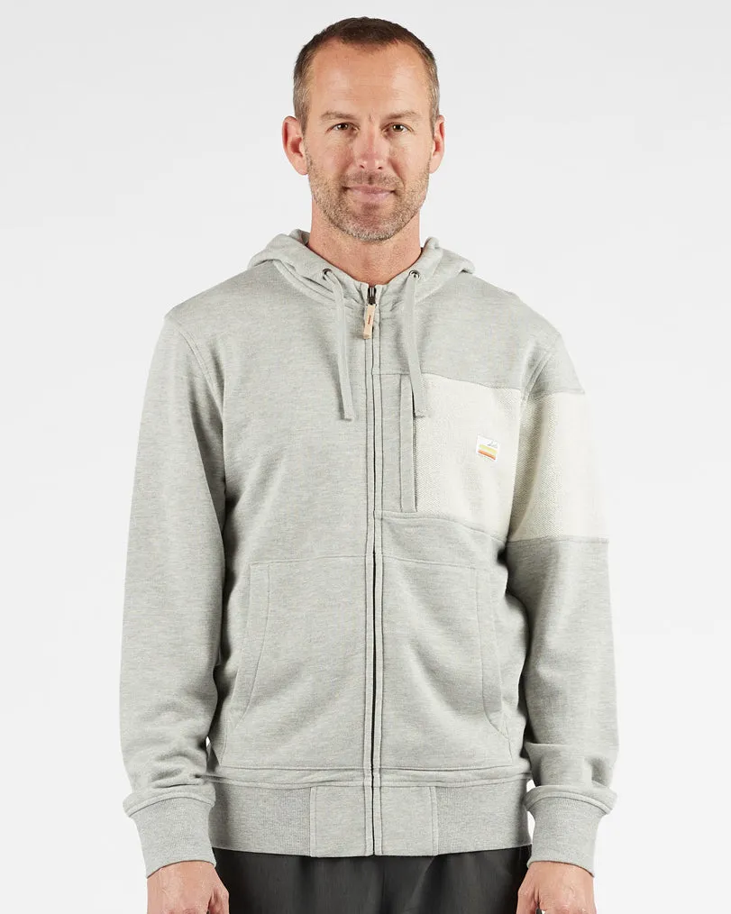 BORDER FULL ZIP HOODIE