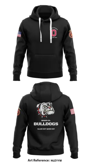 Bravo Company. Buckeye Battalion. OSU Army ROTC. Store 1  Core Men's Hooded Performance Sweatshirt - nuZyym