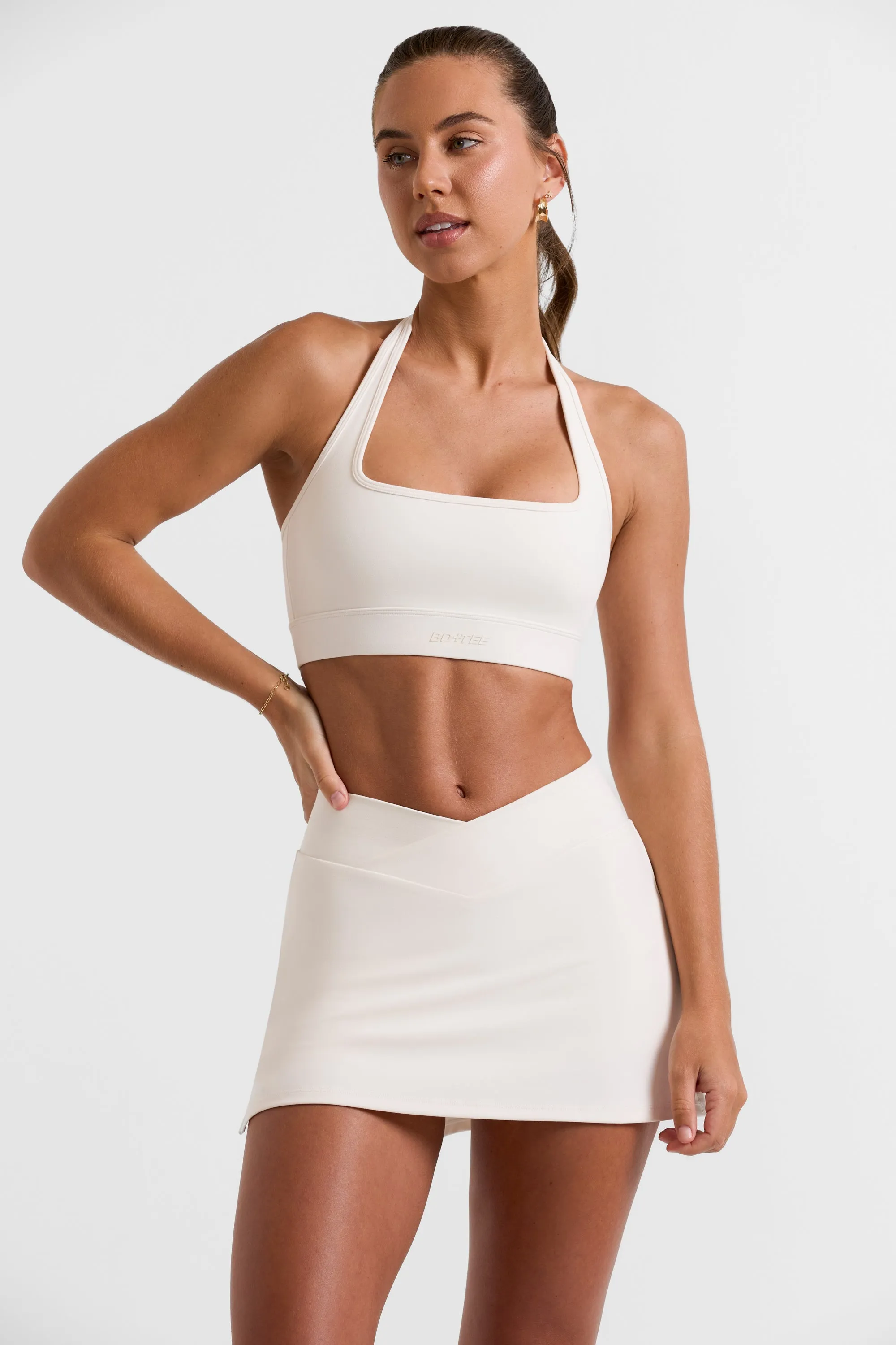 Break Point - Mini Skort in White