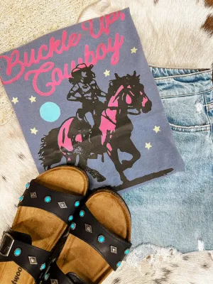 Buckle Up Cowboy Tee