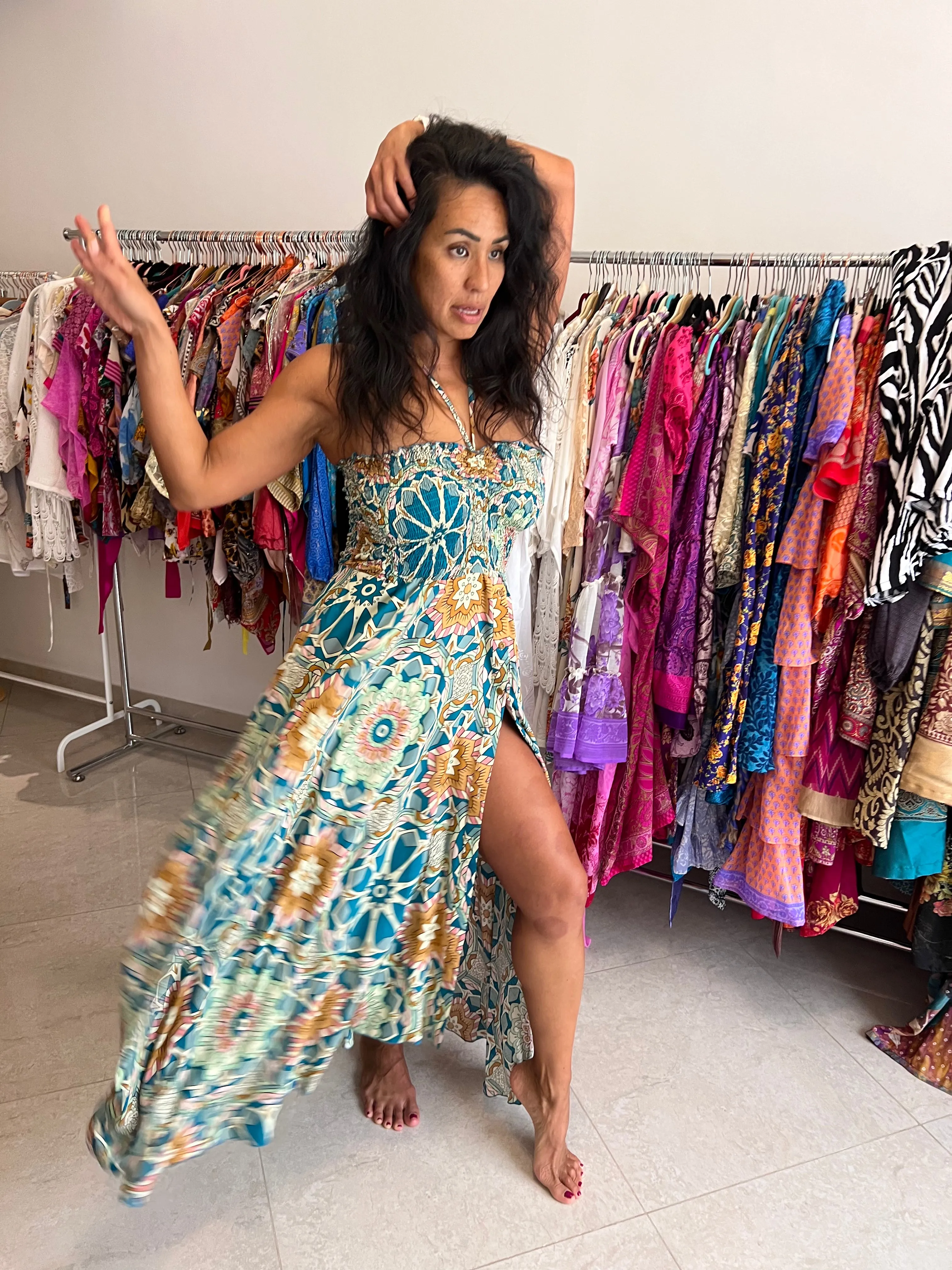 Butterfly skirt/dress - Ocean Kaleidoscope