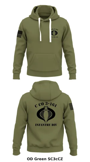 C CO 3-161 Infantry Div Store 1  Core Men's Hooded Performance Sweatshirt - SC3cCZ