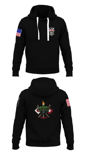 Charlie Company, 7th BEB, 1 BCT, 1th MTN DIV Store 1  Core Men's Hooded Performance Sweatshirt - 49288174511