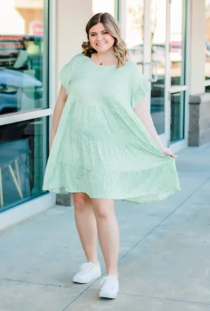 Cheetah Cheetah Tiered Dress