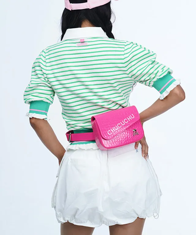 CHUCUCHU Chic Volume Skirt White