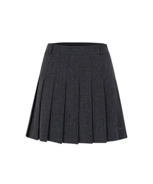CHUCUCHU Sarah Twill Skirt - Charcoal