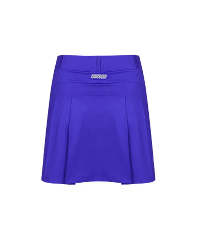 CHUCUCHU Women's Colorful Skirt - Violet