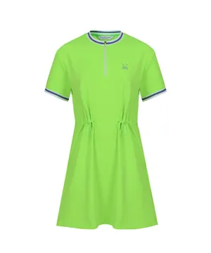 CHUCUCHU Women's Jersey String Dress - Green