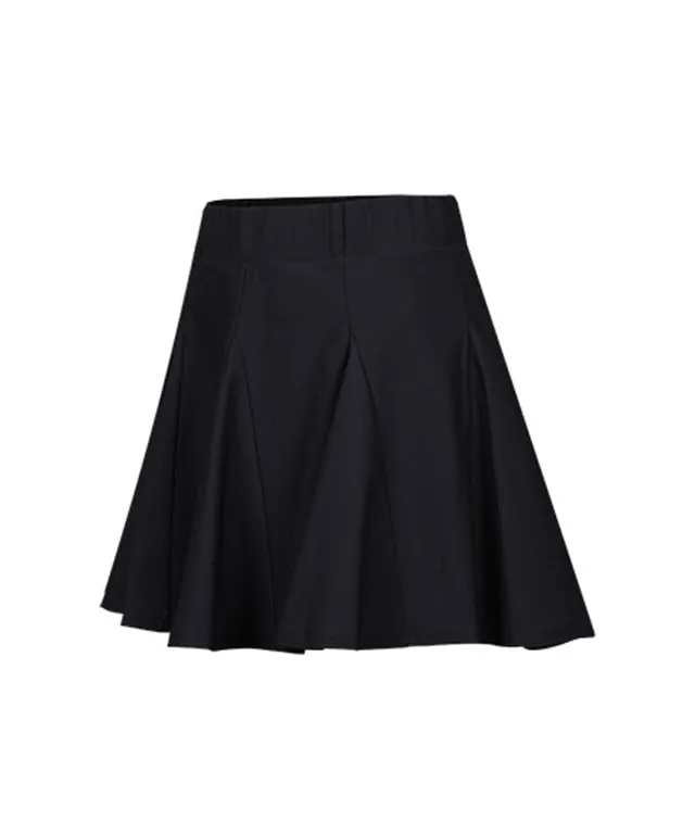 CHUCUCHU Women's Solid Triangle Skirt - Black