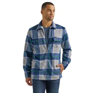 CL112338647-Jacket Men' s Flannel Sherpa Zip