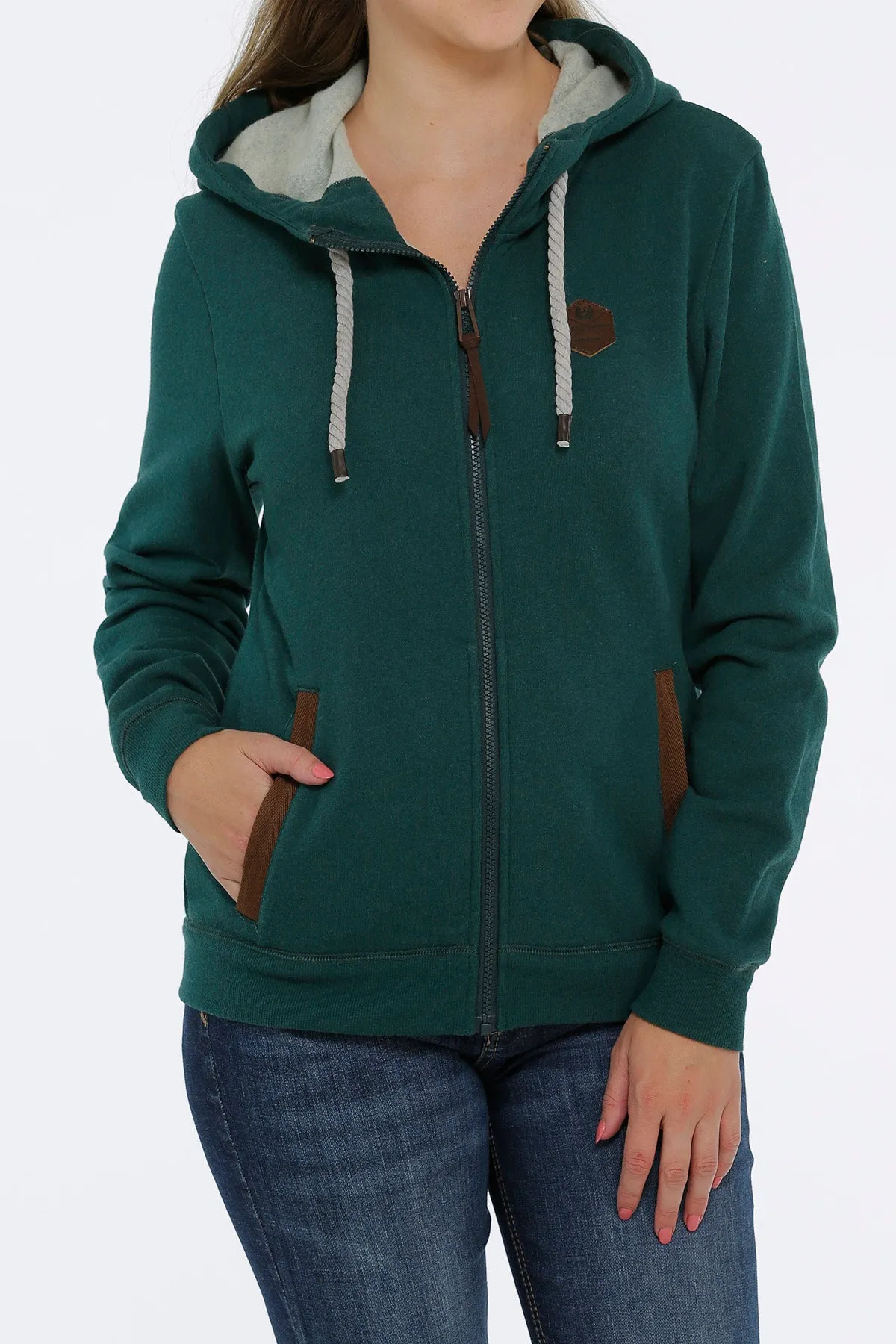 CLMAJ7896001 Cinch Ladies Sweater- Rope Strings