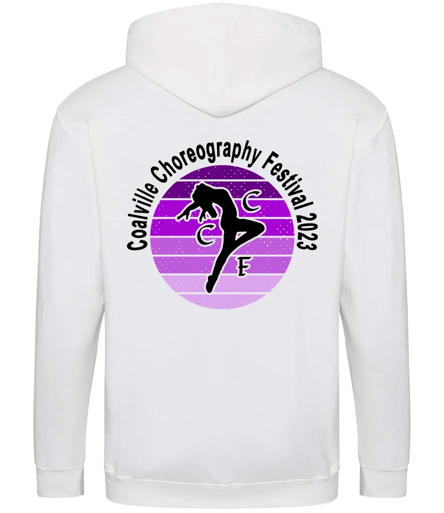 Coalville Choreography Festival 2023 Zip Up Hoodie