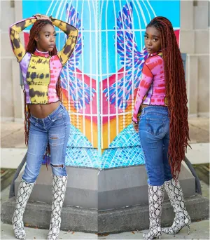 Color Ride Mesh Top