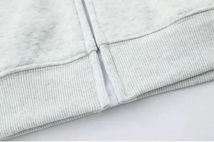 Colorblock Fleece Hooded Sweatshirt