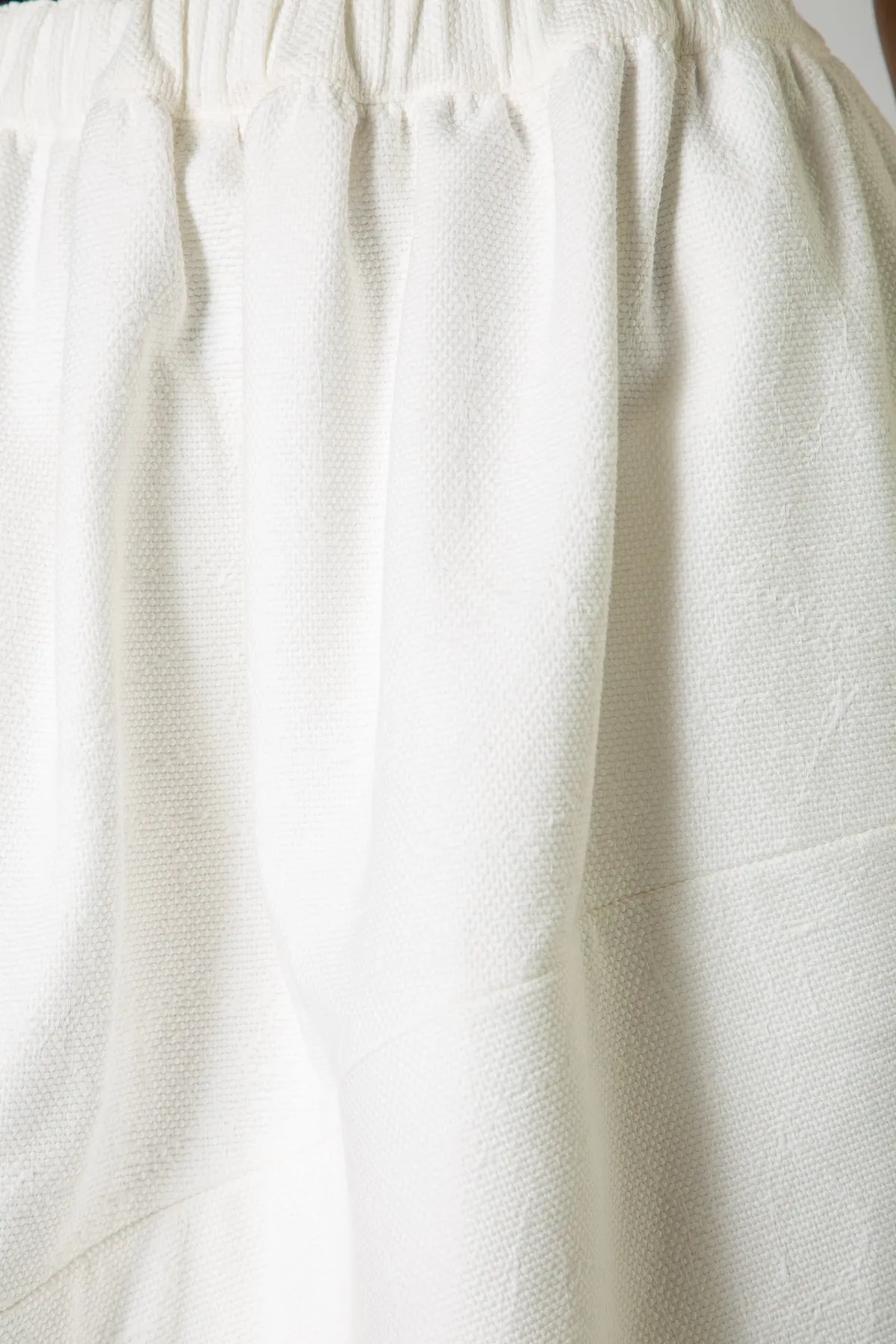 COMME DES GARÇONS | BASKET EMBROIDERED SKIRT