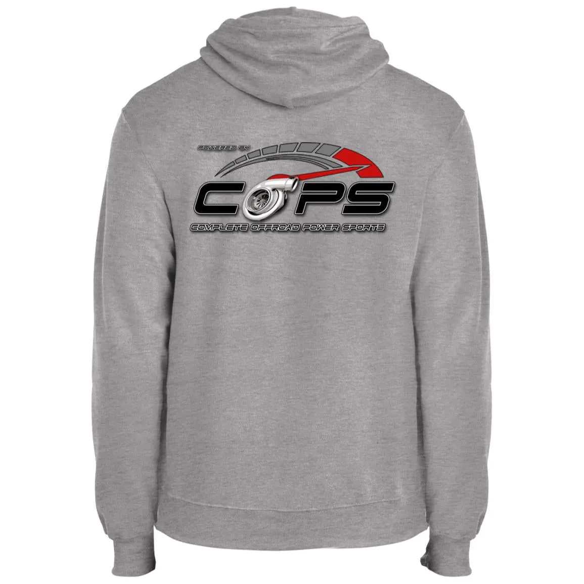 COPS Powered by Turbo 2-sided print PC78H Core Fleece Pullover Hoodie