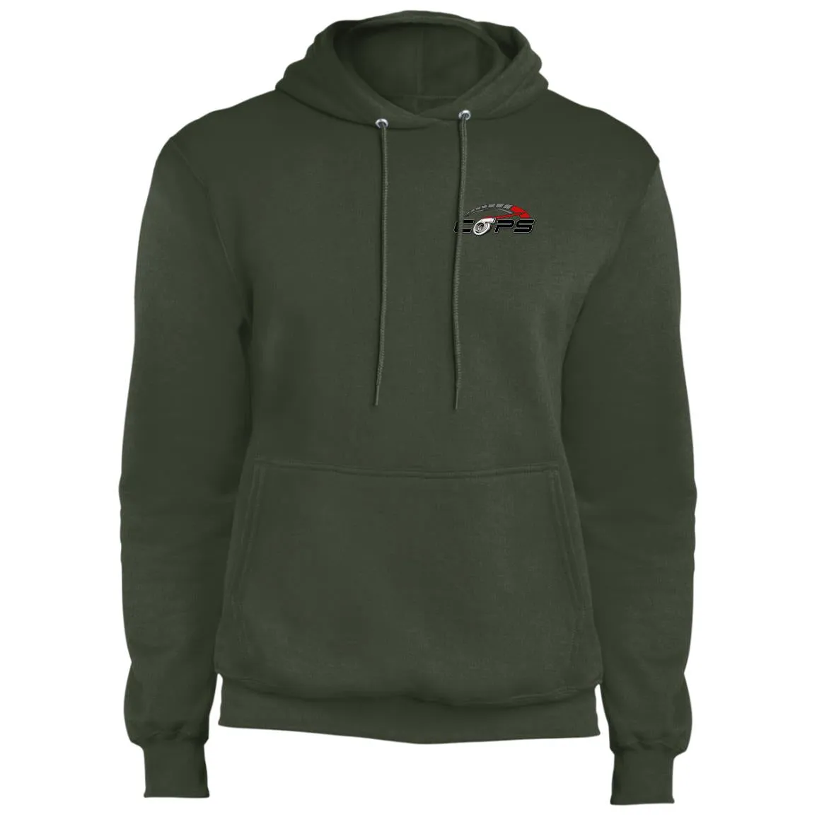 COPS Powered by Turbo 2-sided print PC78H Core Fleece Pullover Hoodie