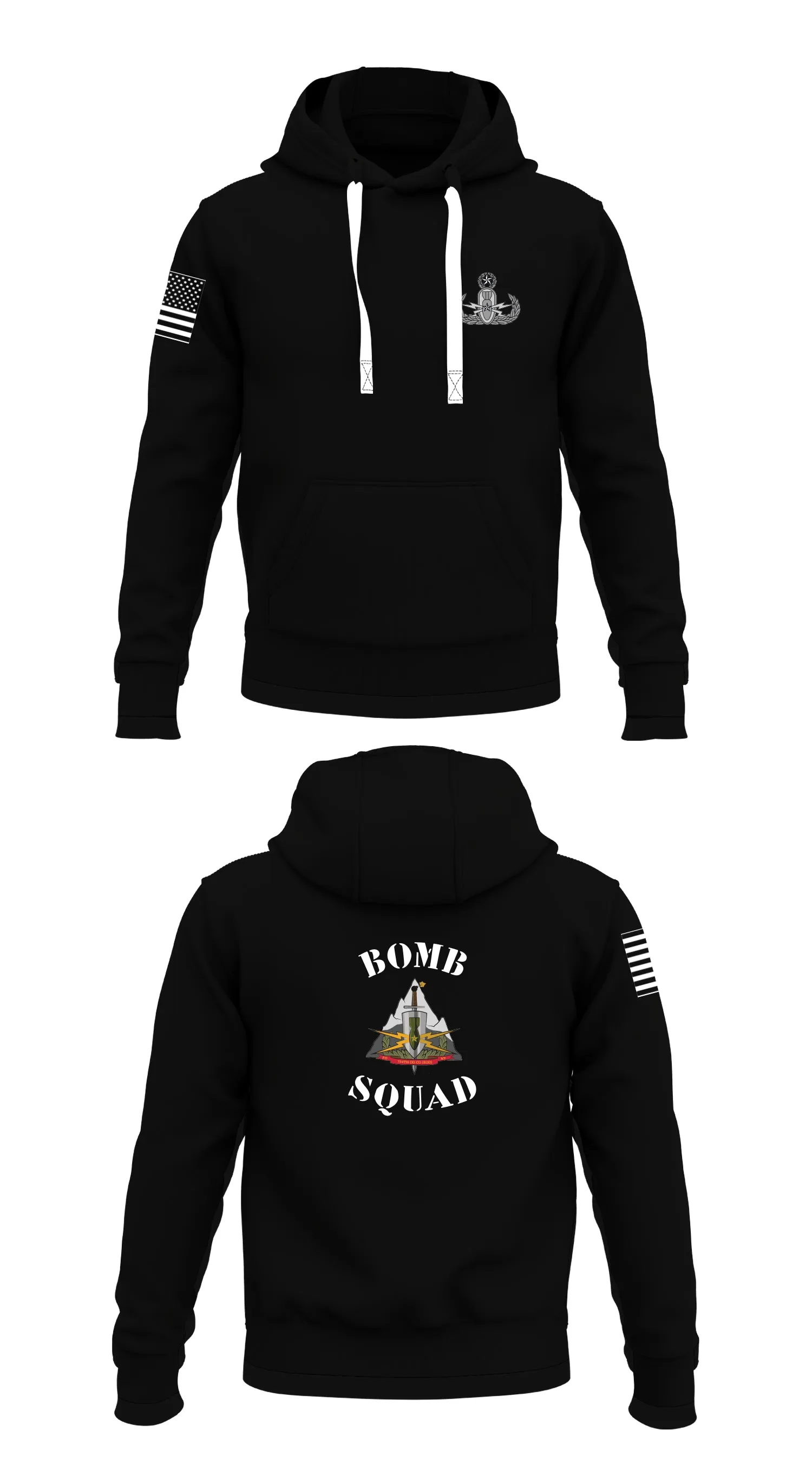 Core Men's Hooded Performance Sweatshirt - 74154397576