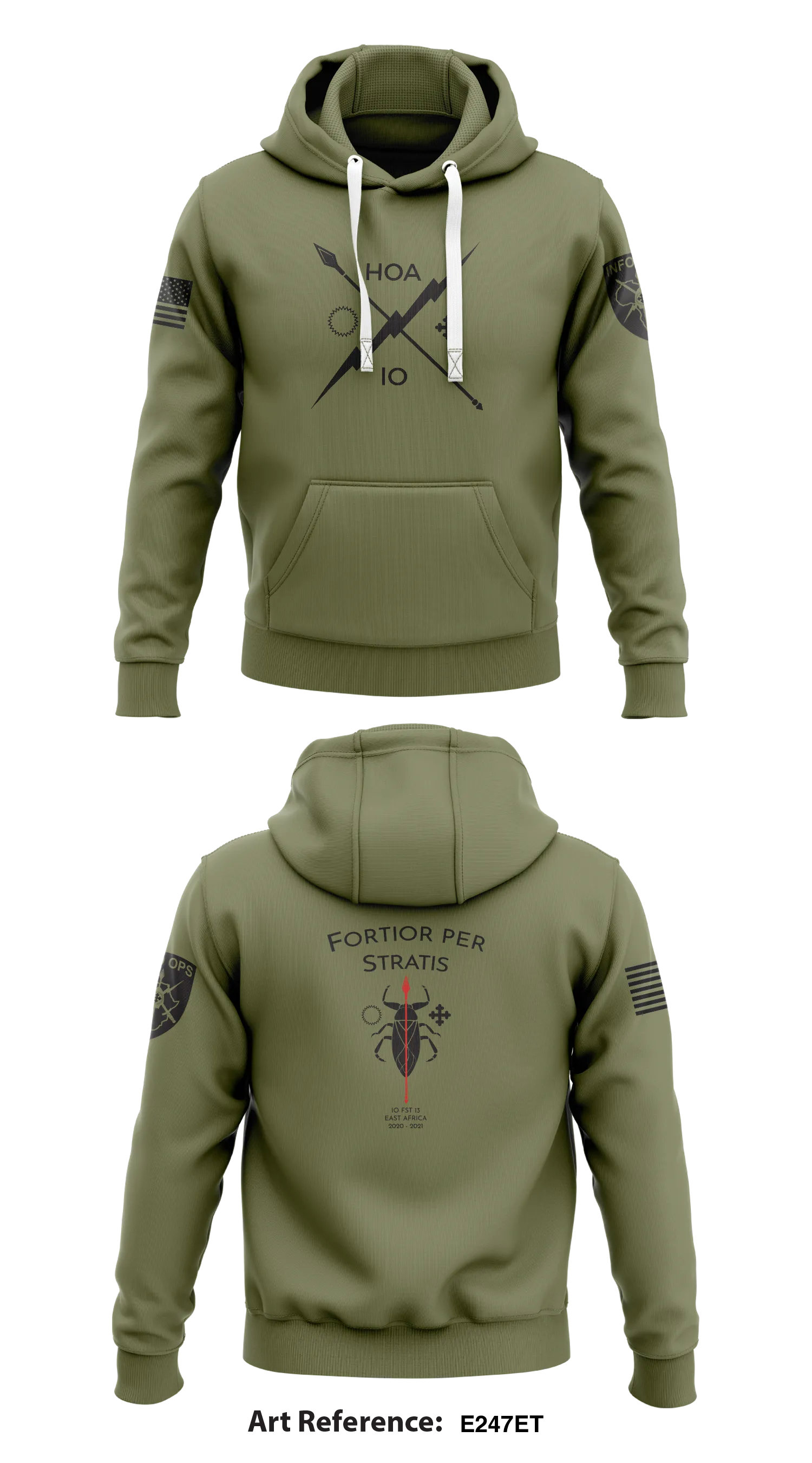 Core Men's Hooded Performance Sweatshirt - E247Et