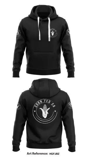 Corn Fed Co Store 1  Core Men's Hooded Performance Sweatshirt - hGfJBZ