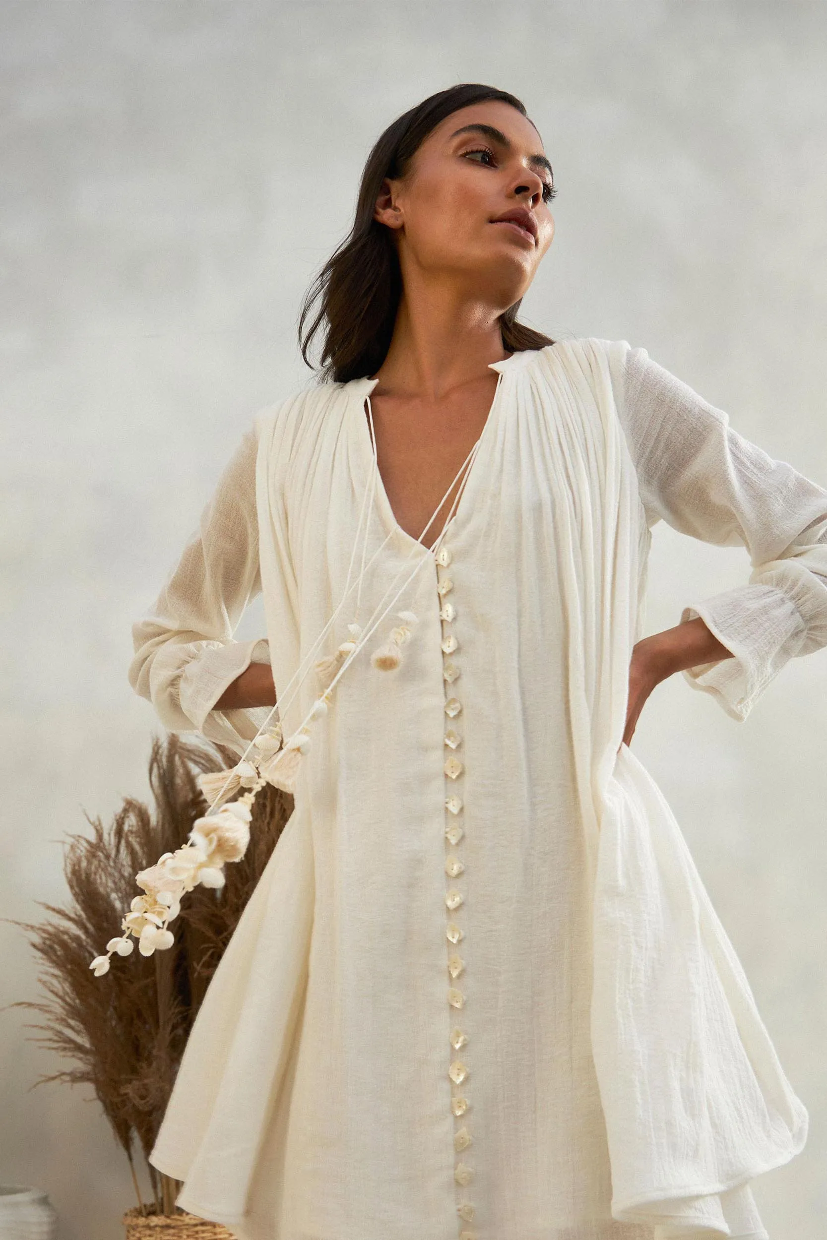 Croatia Dress (Ivory)