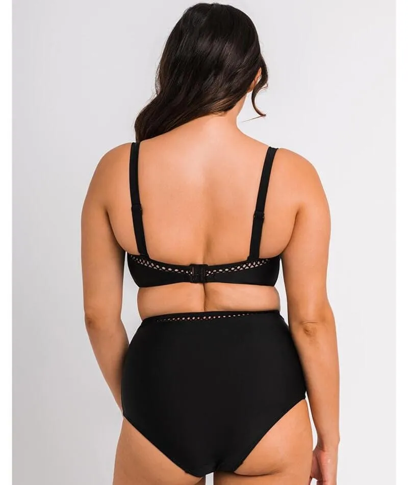 Curvy Kate First Class Bandeau Bikini Top - Black