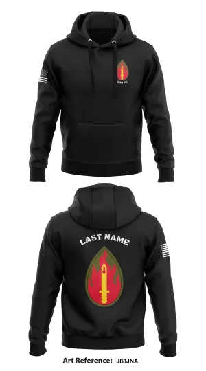 CUSTOM - 63d RD  Core Men's Hooded Performance Sweatshirt - j88jNa