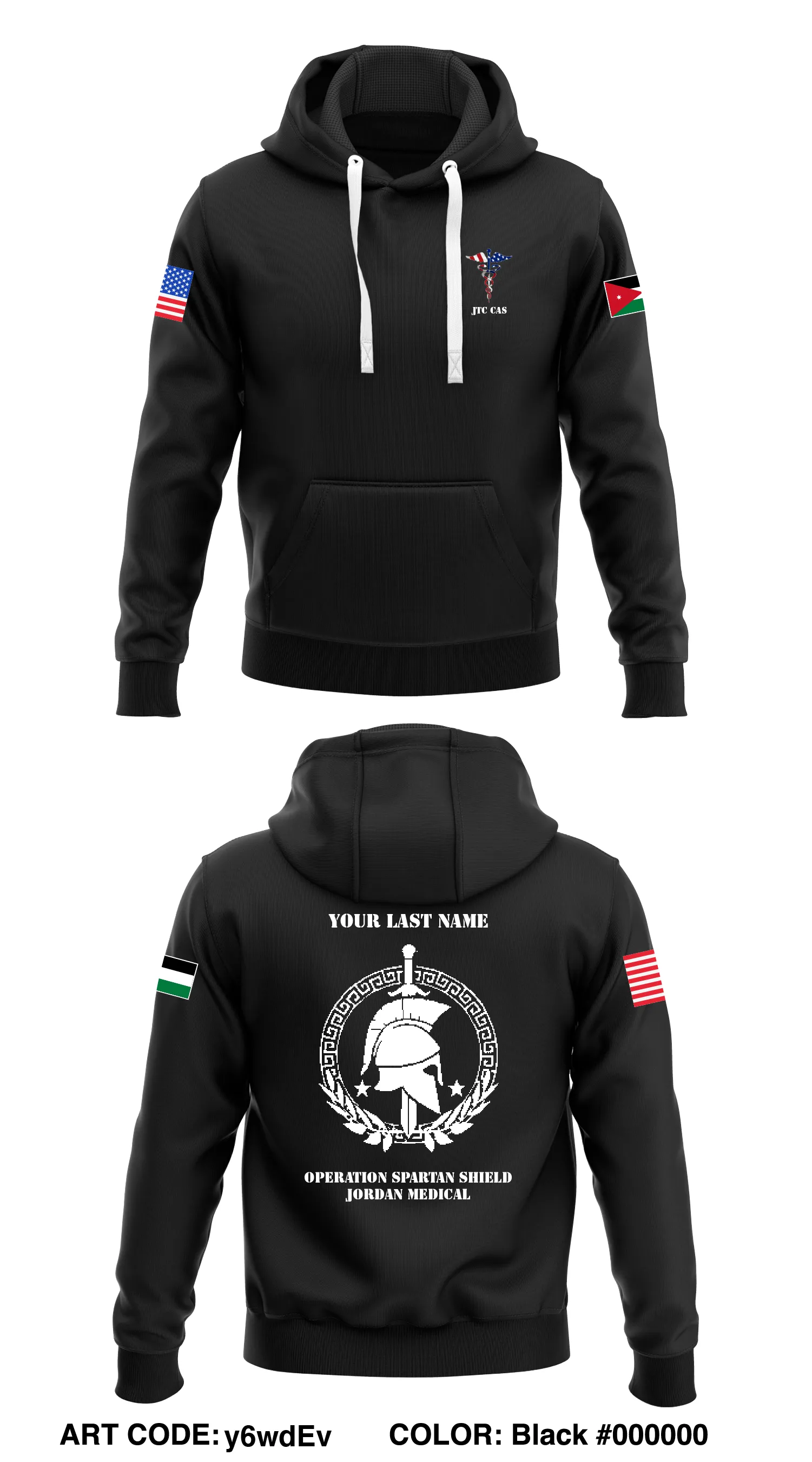 CUSTOM JTC CAS Store 1  Core Men's Hooded Performance Sweatshirt - y6wdEv