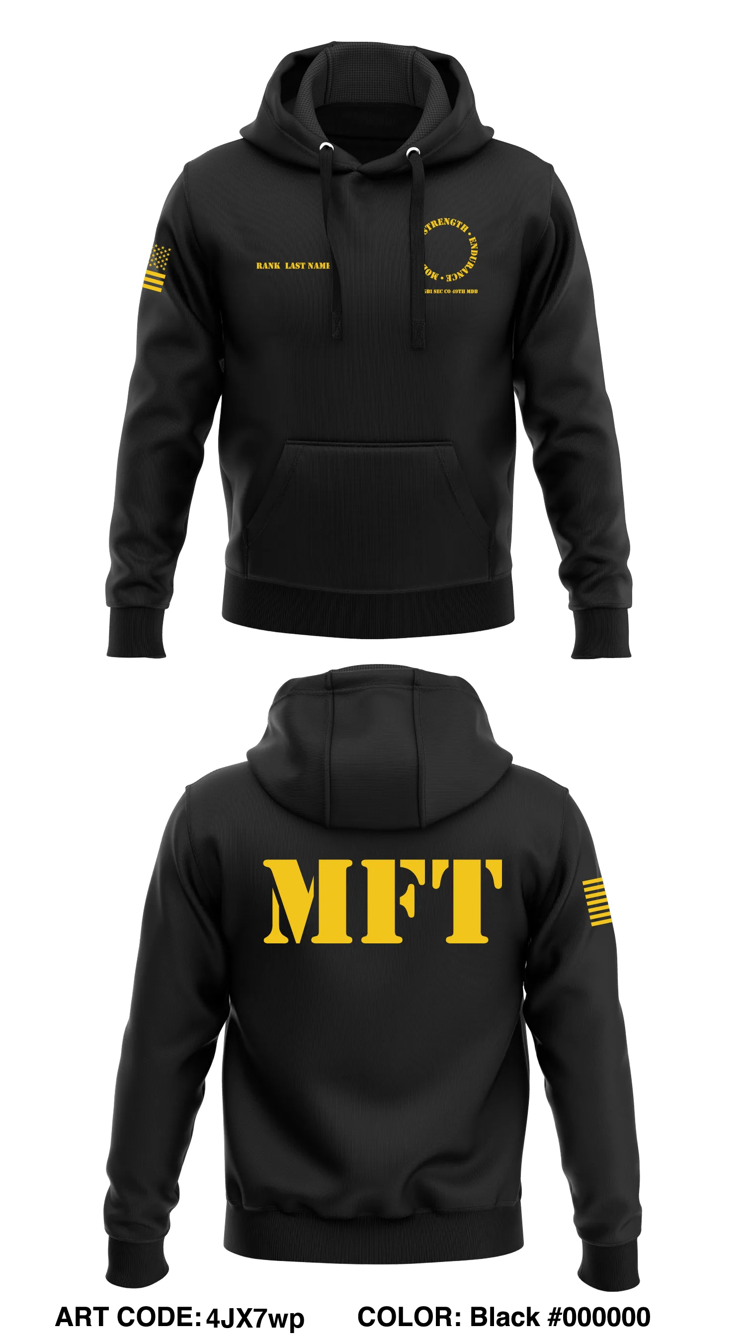 CUSTOM - MP GBI SEC CO 49th MDB Store 1  Core Men's Hooded Performance Sweatshirt - 4JX7wp