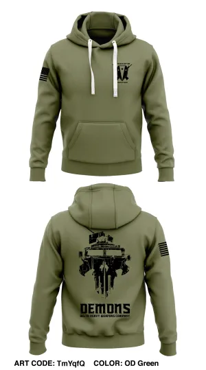 D Co 2bn 113 INF  Store 1  Core Men's Hooded Performance Sweatshirt - TmYqfQ