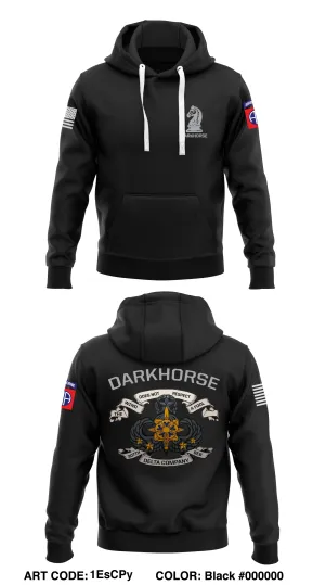 D co, 37th AEB, 3BCT, 82nd ABN DIV Store 1  Core Men's Hooded Performance Sweatshirt - 1EsCPy