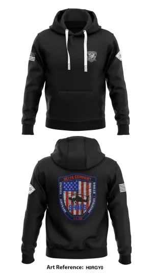 D. Co, 4-4 AB, 4th CAB Store 1  Core Men's Hooded Performance Sweatshirt - h0RgY0