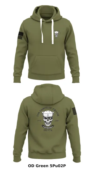 DD-974 Crew Store 1  Core Men's Hooded Performance Sweatshirt - 5Pu02P
