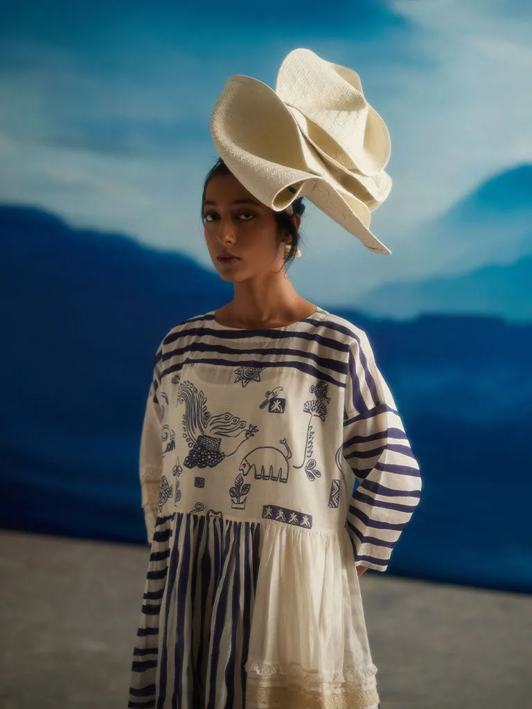 Delphine Patchwork Dress
